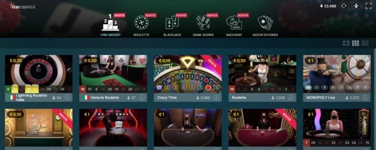 StarCasino giochi StarCasino giochi