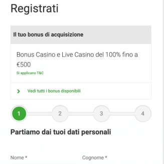 UniBet Casino Registrati UniBet Casino Registrati